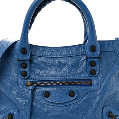 Balenciaga Agneau Arena Classic Hardware Small Le City Blue 8 of 10