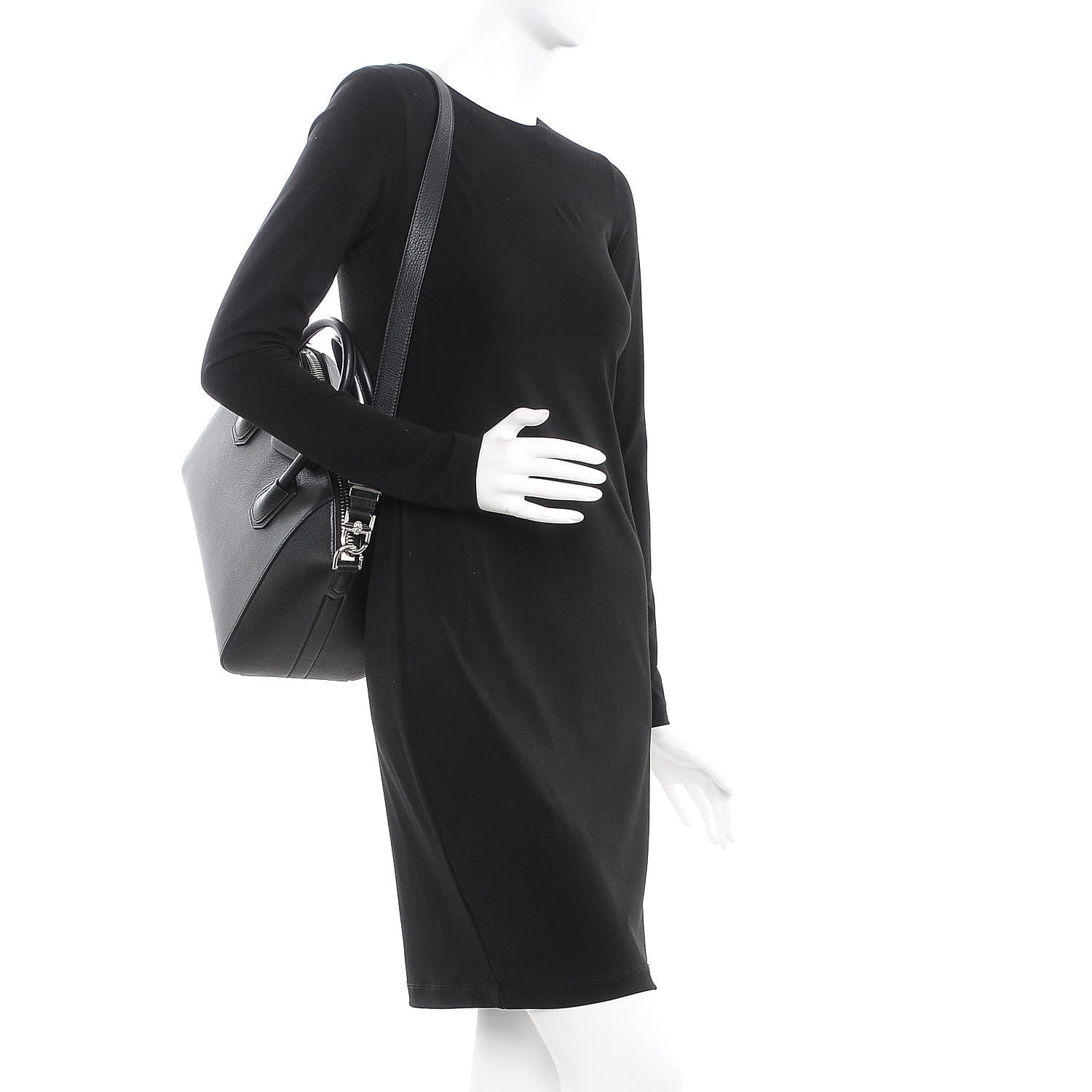 Givenchy Sugar Goatskin Small Antigona Black 3 of 18