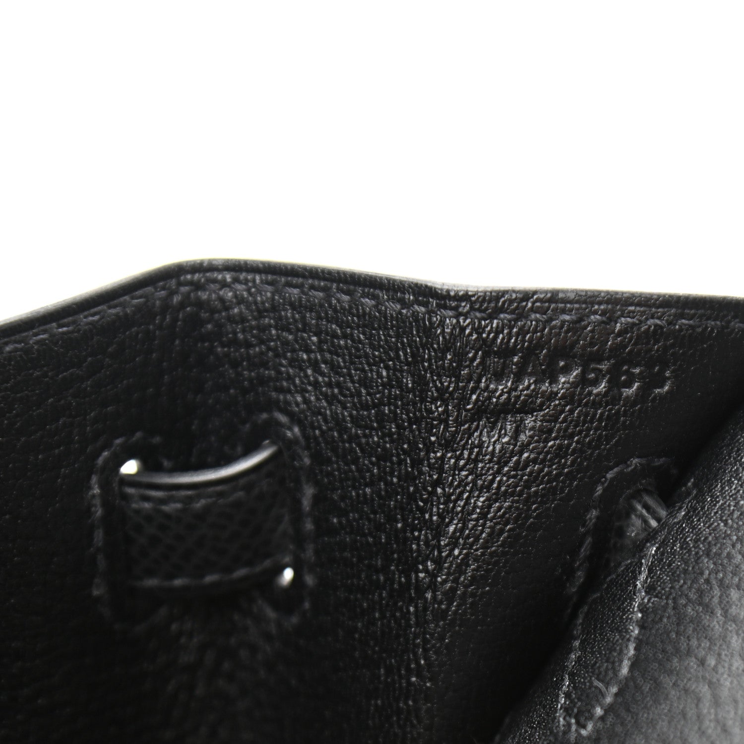 Hermes Epsom Birkin Sellier 25 Black 7 of 11