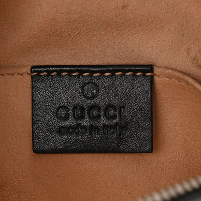 Gucci Calfskin Matelasse GG Marmont Belt Bag 75 30 Black 5 of 7