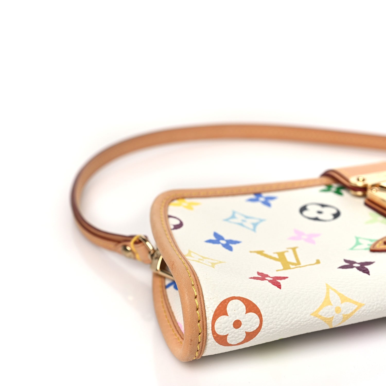 Louis Vuitton Monogram Multicolor Shirley White 7 of 8