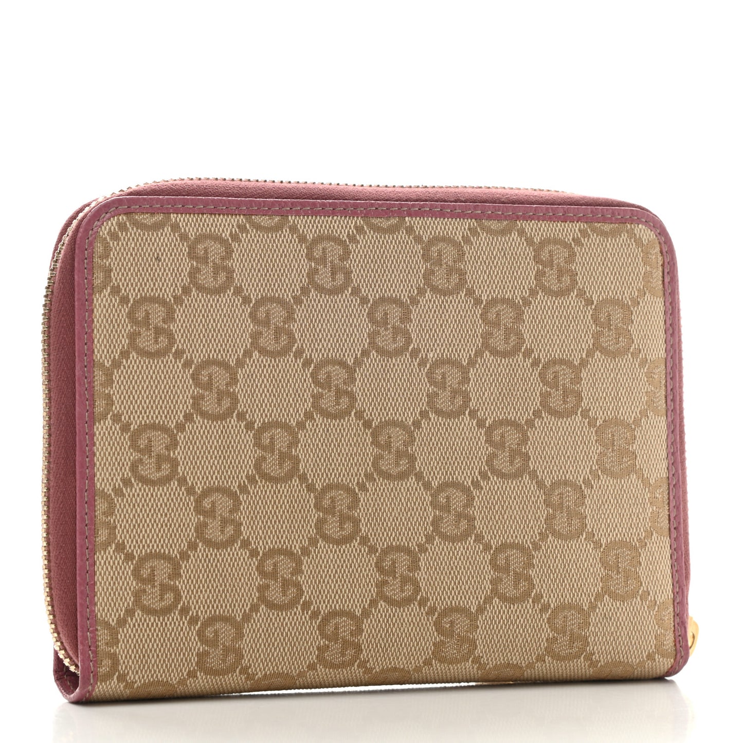 Monogram Zip Around Agenda Pink