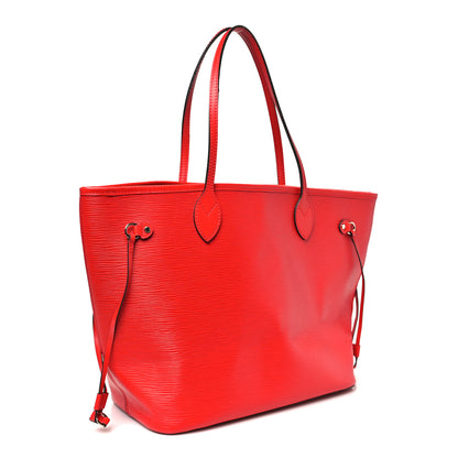 Louis Vuitton Epi Neverfull MM Coquelicot 3 of 12