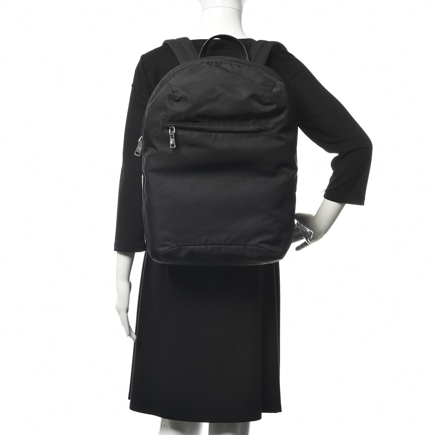 Prada Tessuto Nylon Sport Day Backpack Black 2 of 13