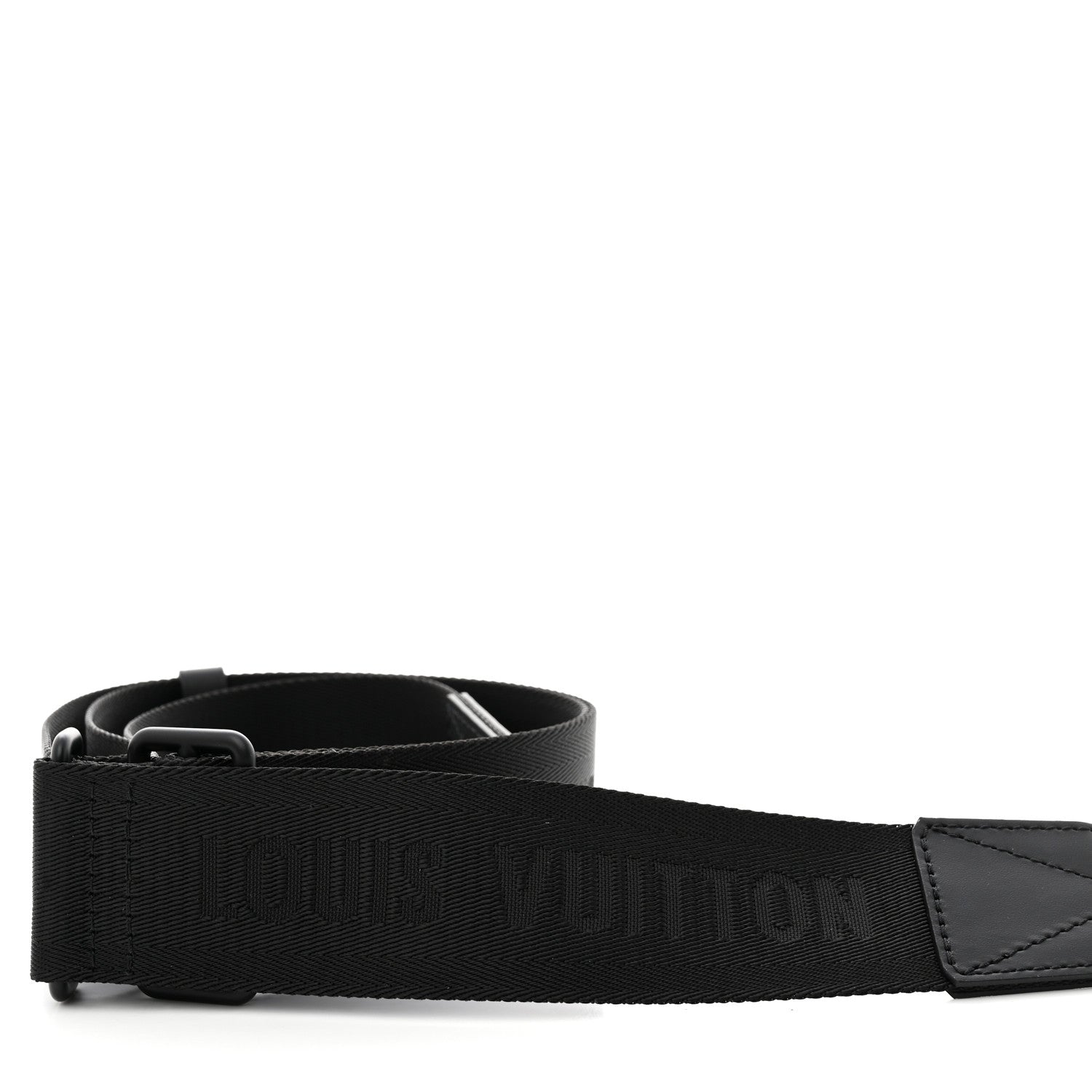 Louis Vuitton Jacquard Aerogram Shoulder Strap Black 3 of 4