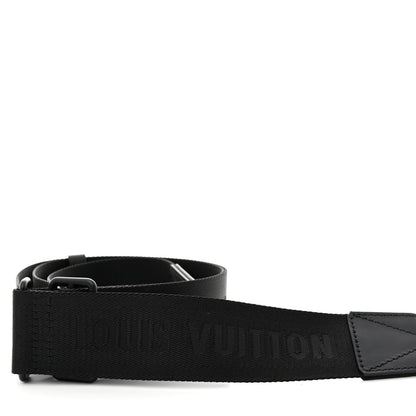 Louis Vuitton Jacquard Aerogram Shoulder Strap Black 3 of 4