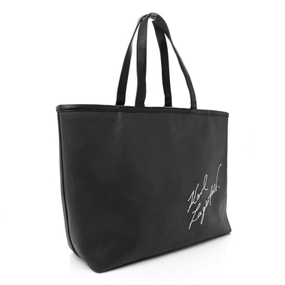 Chanel Canvas Karl Lagerfeld Mobile Art Tote Black 3 of 12