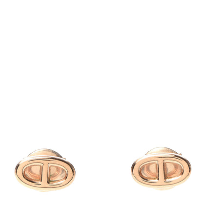 Hermes 18K Rose Gold TPM Farandole Stud Earrings 1 of 6