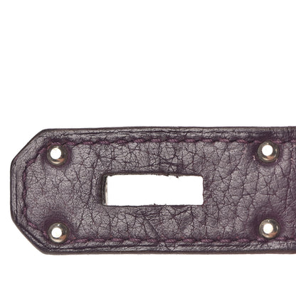 Hermes Taurillon Clemence JPG Birkin 42 Raisin 11 of 56