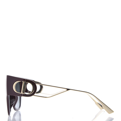 Christian Dior Rectangular 30 Montaigne 1 Sunglasses Burgundy 2 of 8