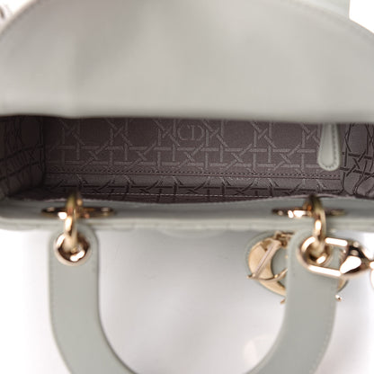 Christian Dior Lambskin Cannage Small My Lady Dior Pistachio 5 of 11