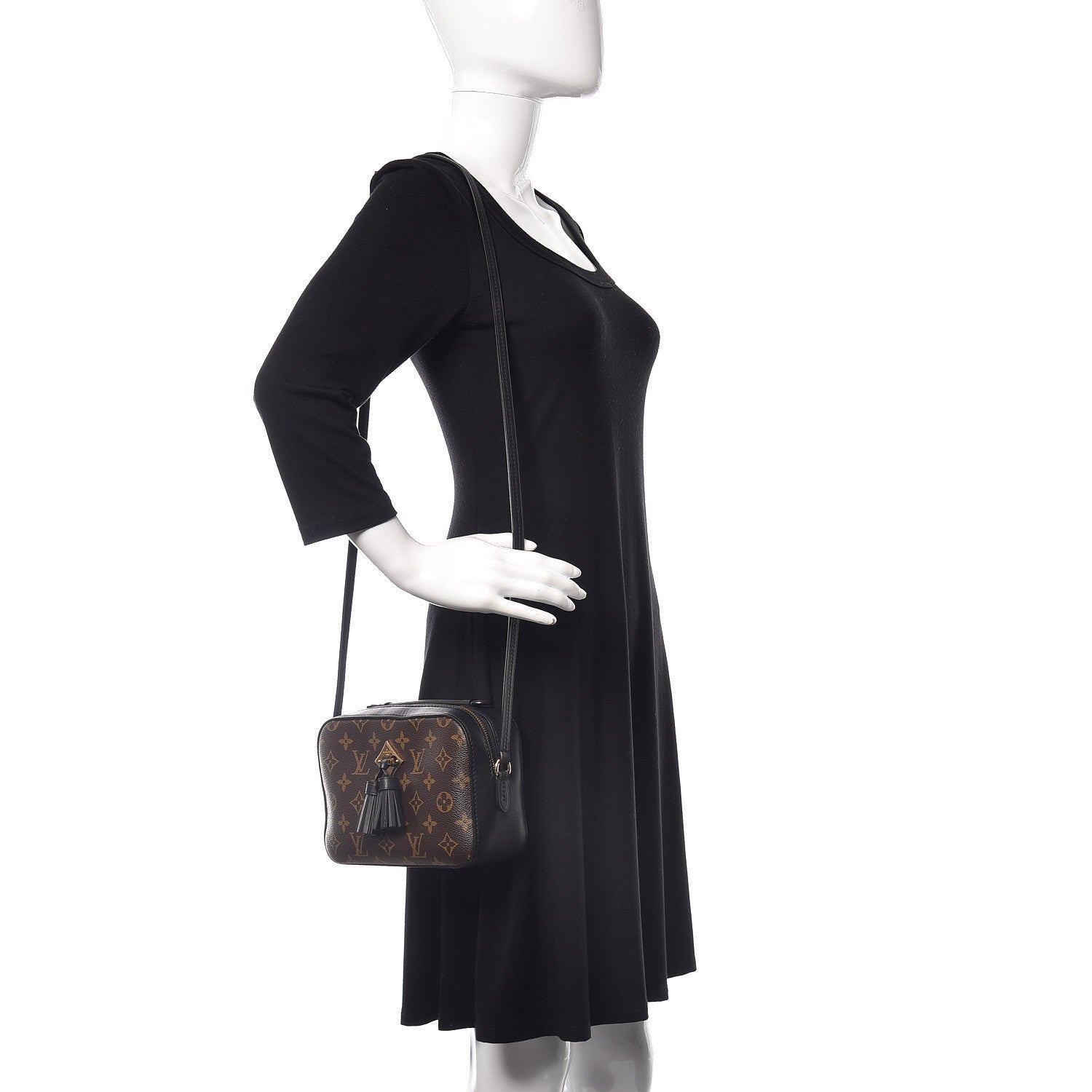 Louis Vuitton Monogram Saintonge Black 2 of 7