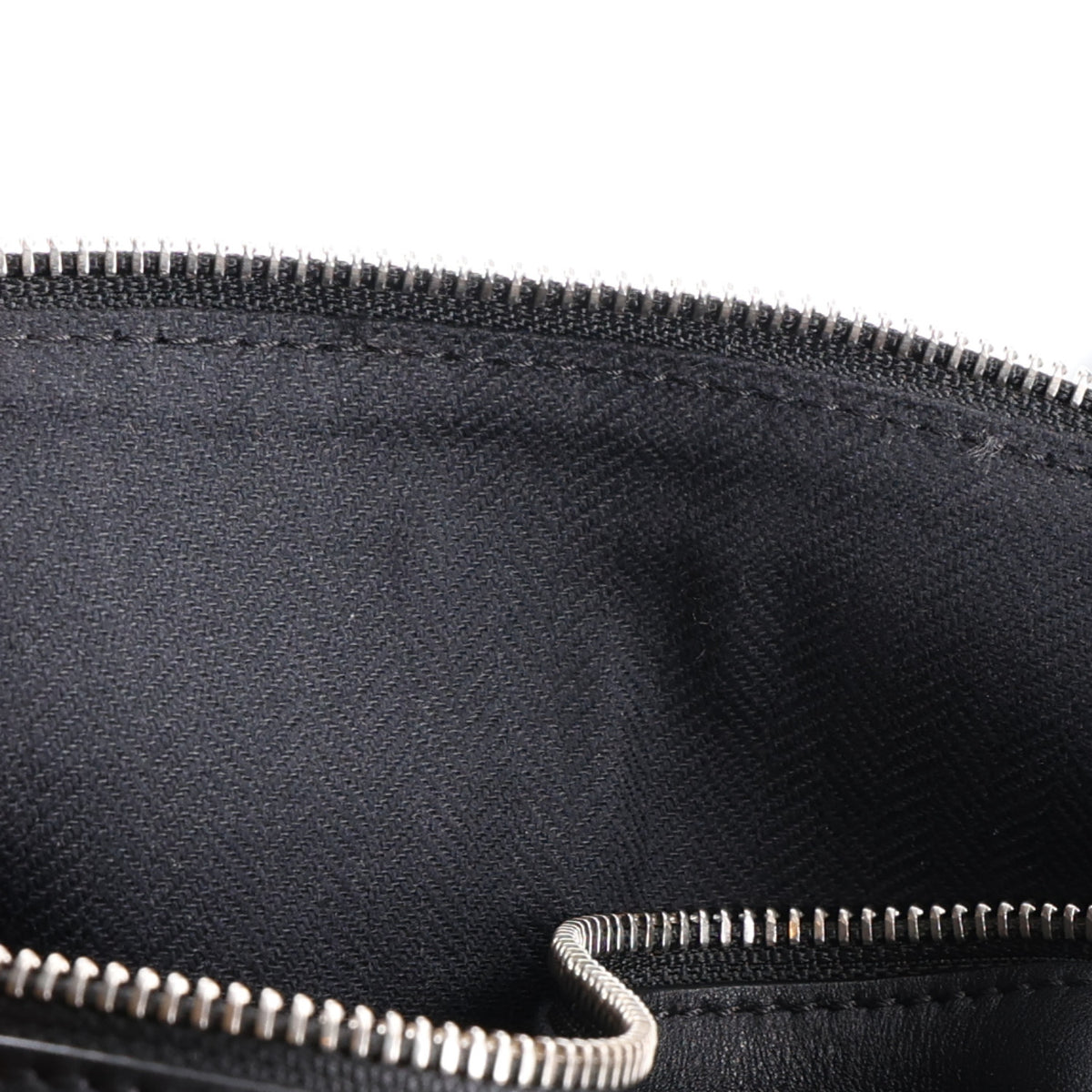 Supple Smooth Calfskin Jacquard Medium Cubi Crossbody Bag Black