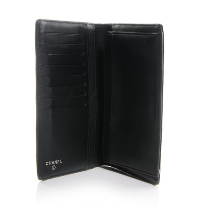Chanel Patent Brilliant Yen Wallet Black 5 of 7
