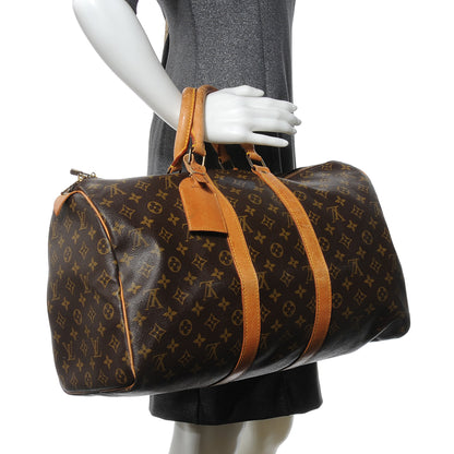 Louis Vuitton Monogram Keepall 45 2 of 8