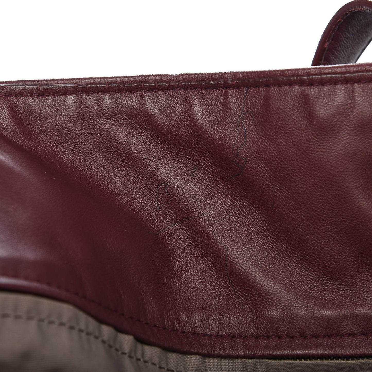 Nappa Intrecciato Embroidered Tote Barolo Brique