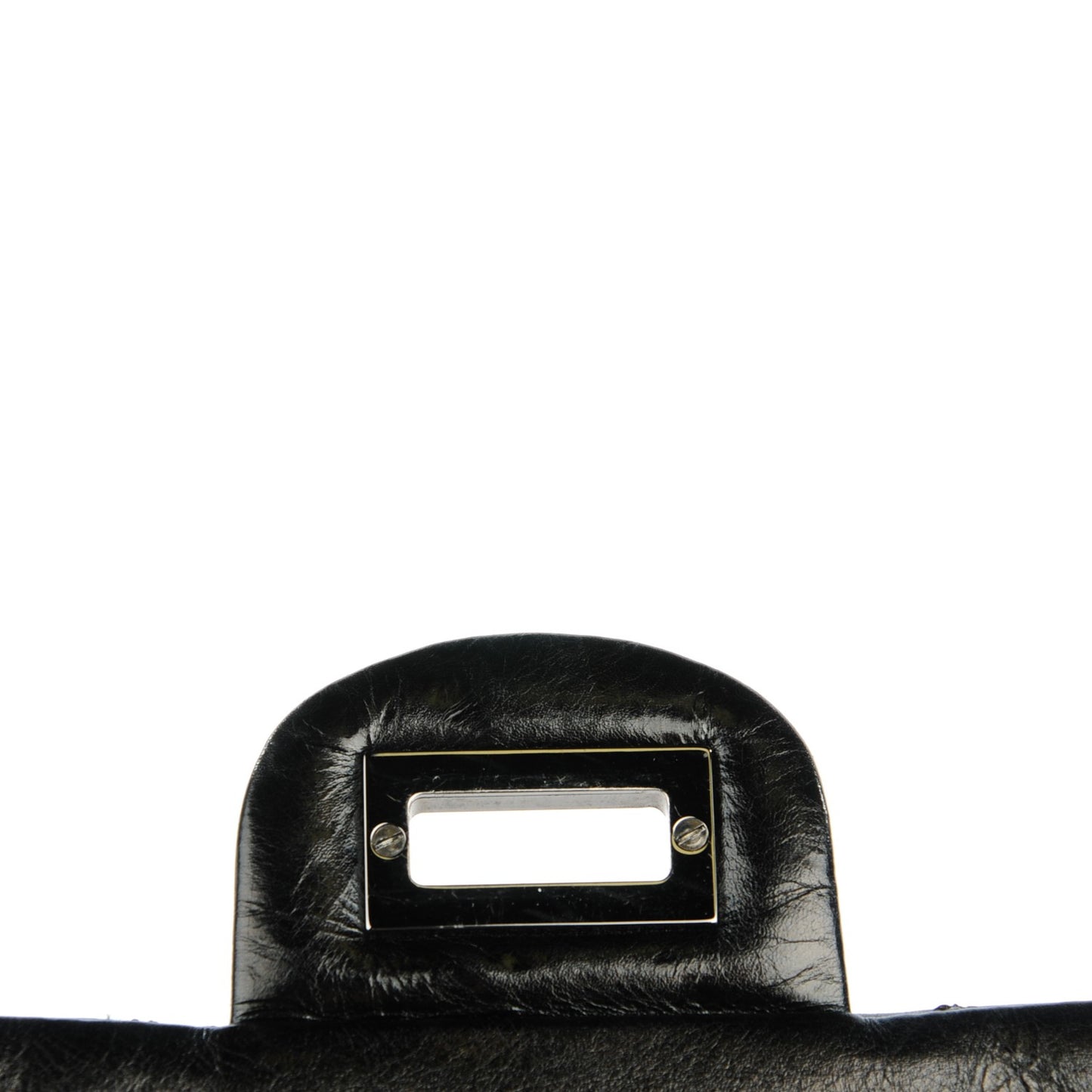 CHANELGlazed Calfskin Quilted 2.55 Reissue 226 Flap Black