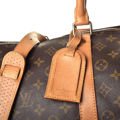 Louis Vuitton Monogram Keepall Bandouliere 55 8 of 8