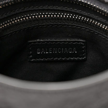 Balenciaga Agneau Classic Silver Hardware Mini City Anthracite 6 of 9