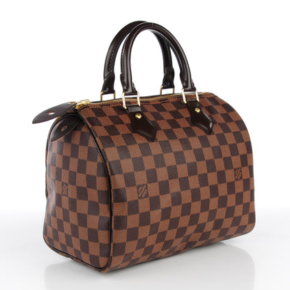 Louis Vuitton Damier Ebene Speedy 25 3 of 9