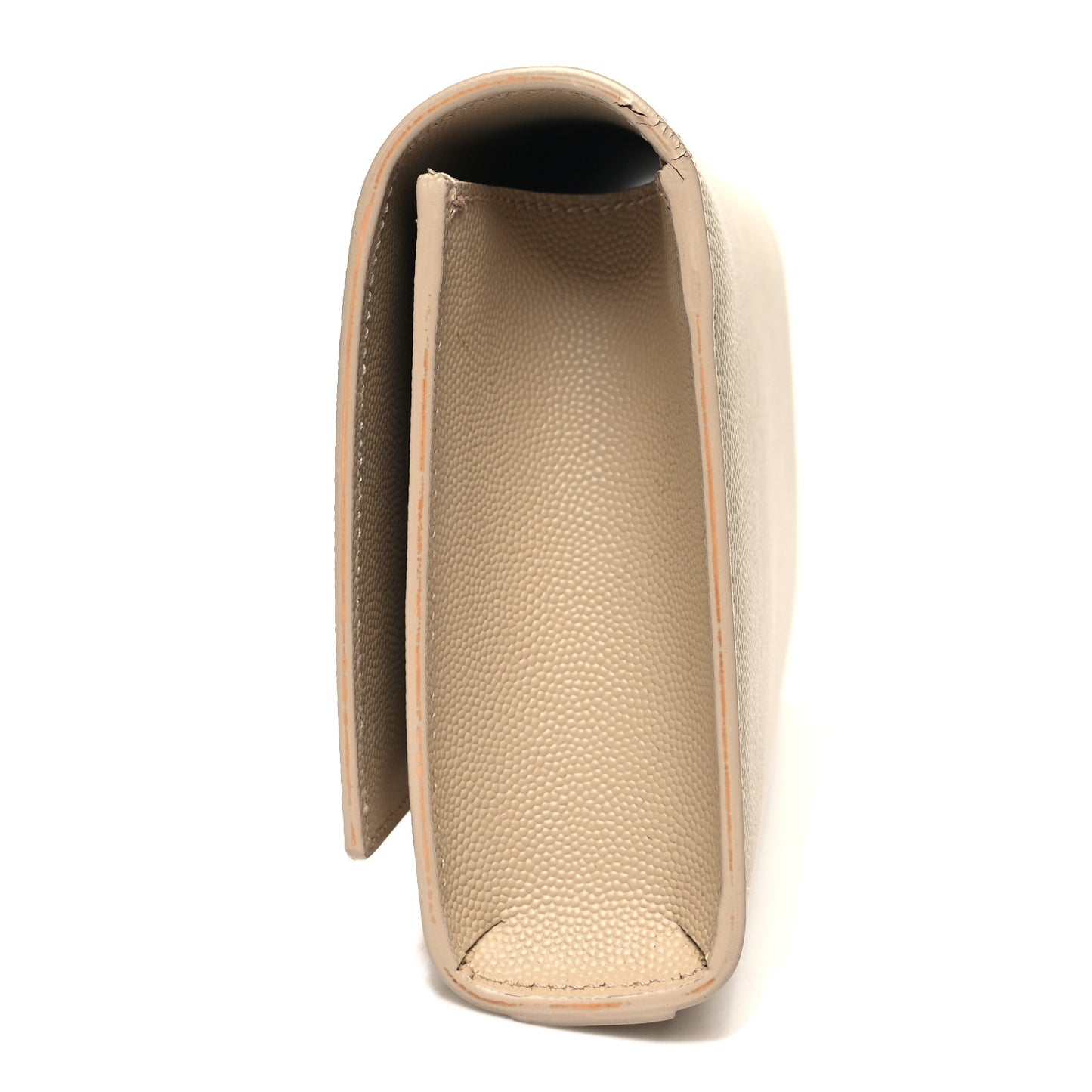Grain De Poudre Classic Monogram Cassandre Clutch Nude