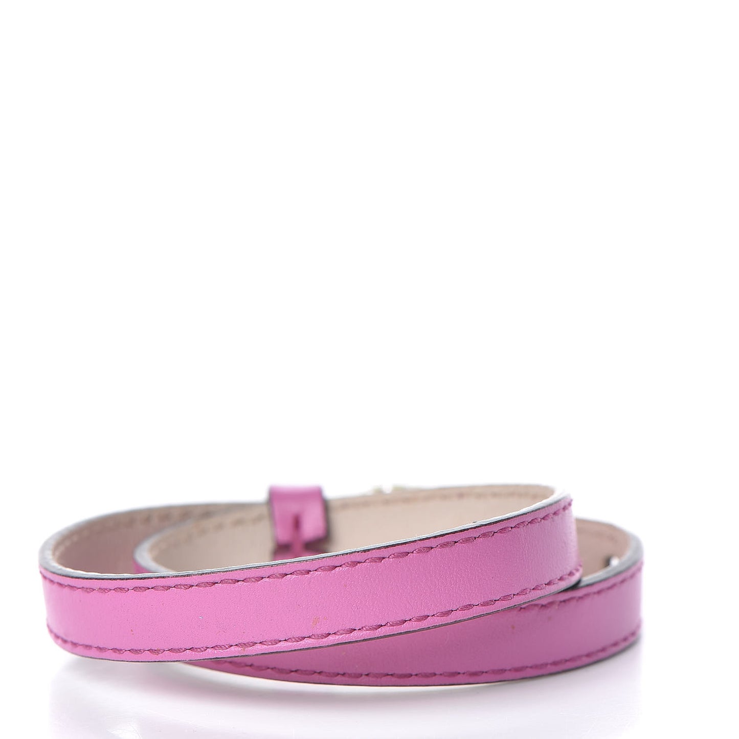 Calfskin Forever Serpenti Bracelet Pink