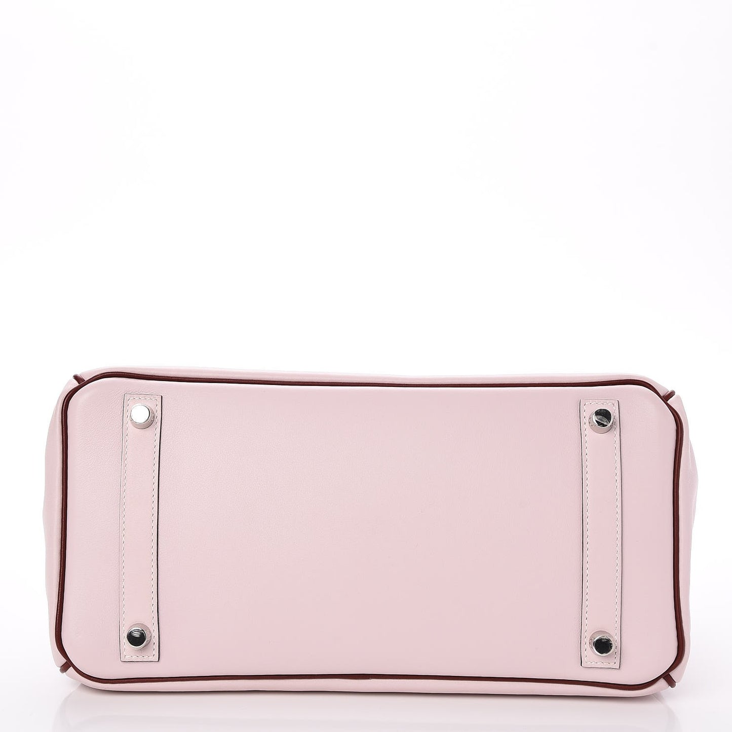 Swift Horseshoe Bi-Color Birkin 30 Rose Dragee Rouge H