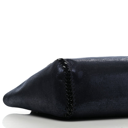 Stella McCartney Chamois Shiny Dotted Reversible Tote Blue 7 of 8