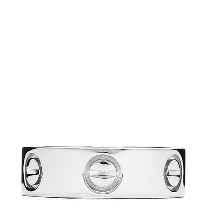 Cartier Platinum 5.5mm LOVE Ring 49 4.75 1 of 3
