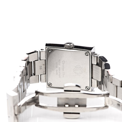 Christian Dior Stainless Steel Diamond 24mm Riva Quartz Watch 6 of 6