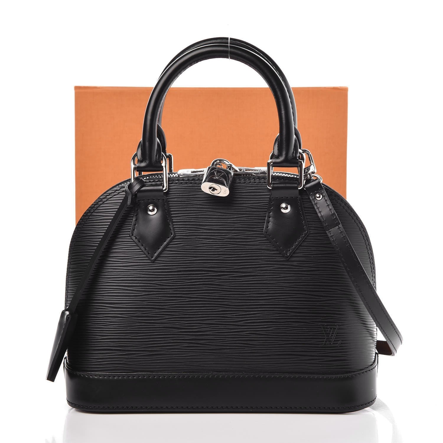 Louis Vuitton Epi Alma BB Black 6 of 6