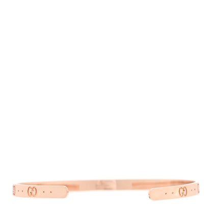 Gucci 18K Rose Gold Icon Cuff Bracelet 2 of 4