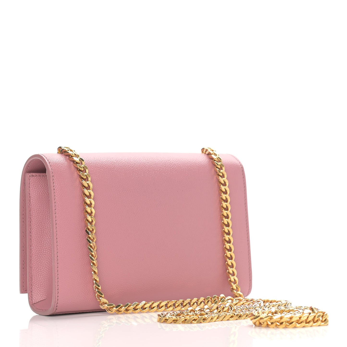 Grain De Poudre Small Classic Monogram Kate Satchel Old Rose