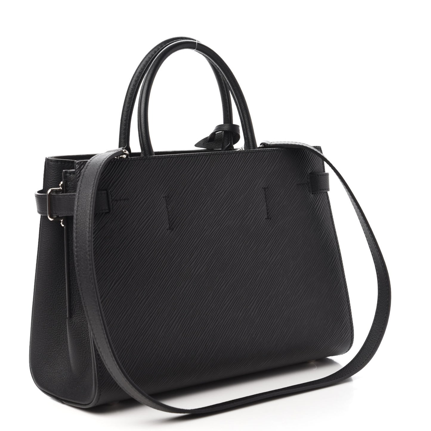 Epi Twist Tote Black