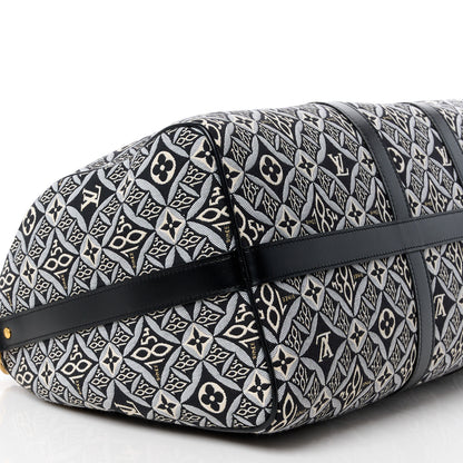 Louis Vuitton Jacquard Since 1854 Keepall Bandouliere 45 Grey 13 of 14