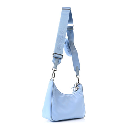 Prada Nylon Re-Edition 2005 Shoulder Bag Astrale 3 of 11