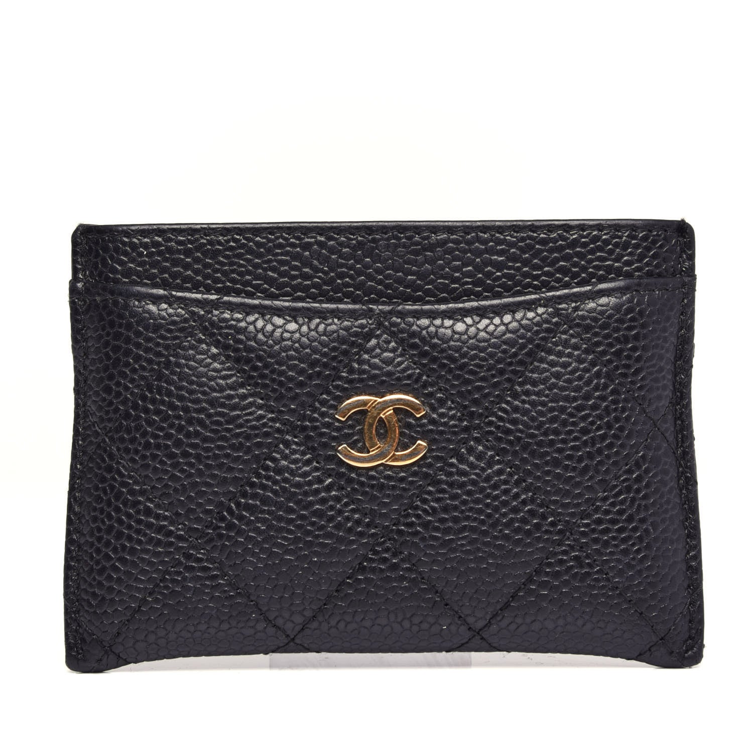 Chanel Caviar Quilted Card Holder Black 1 of 8
