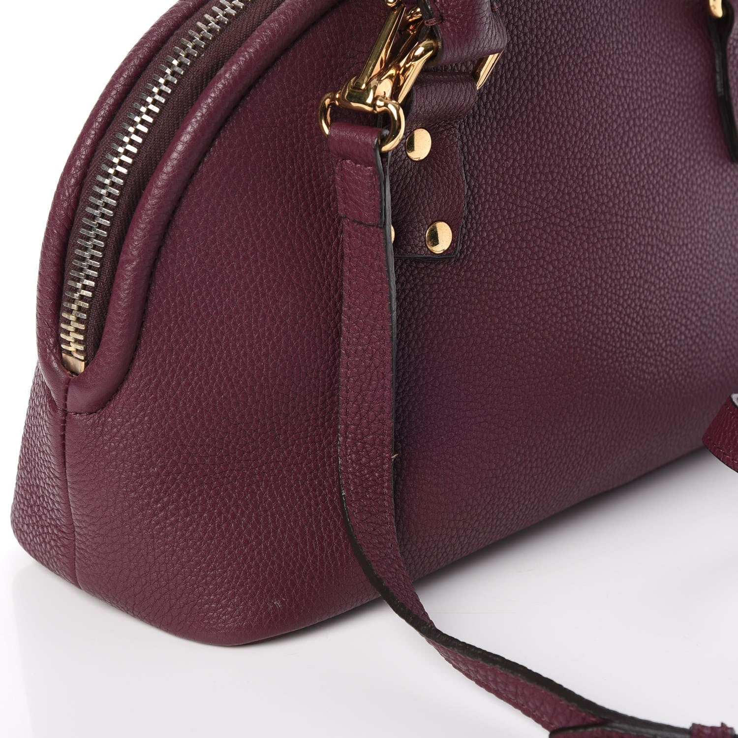 Burberry Grainy Calfskin Small Bloomsbury Elderberry 12 of 15