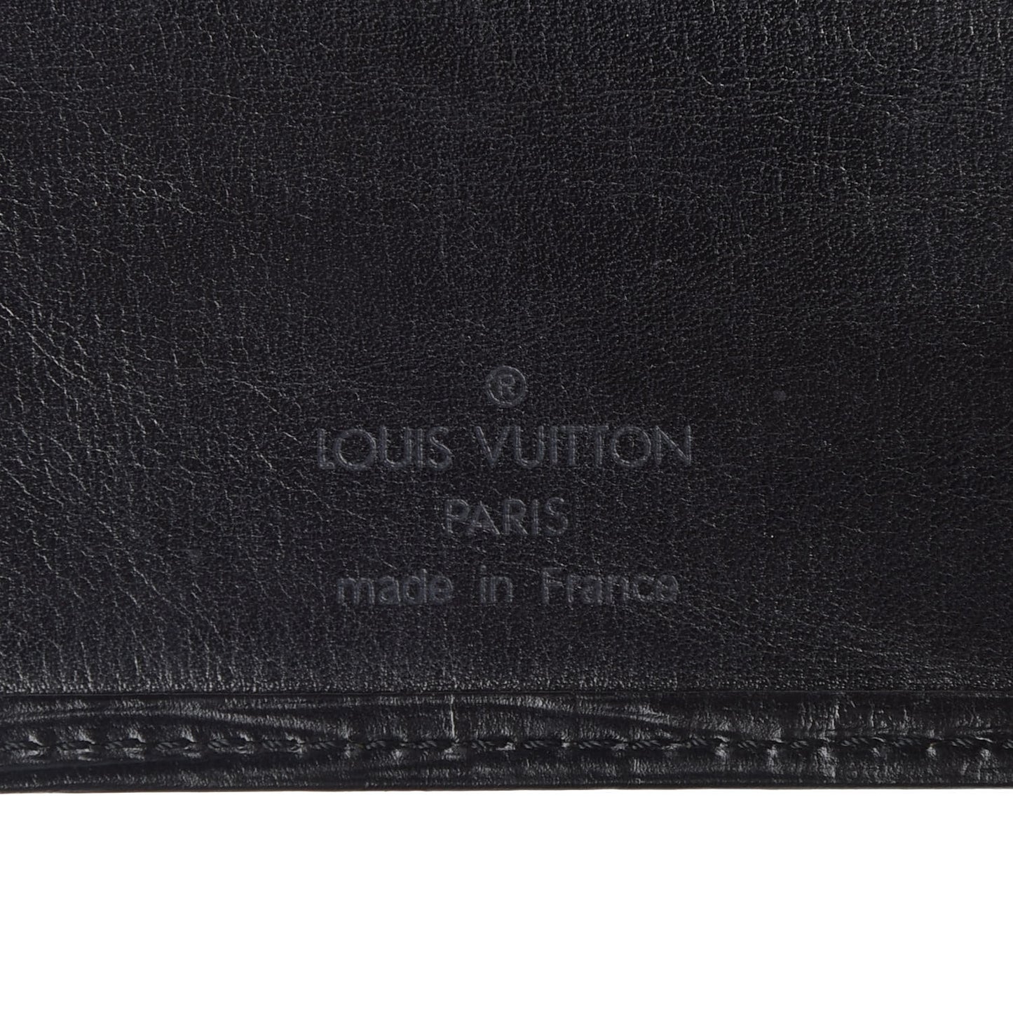 Epi Checkbook Cover Black