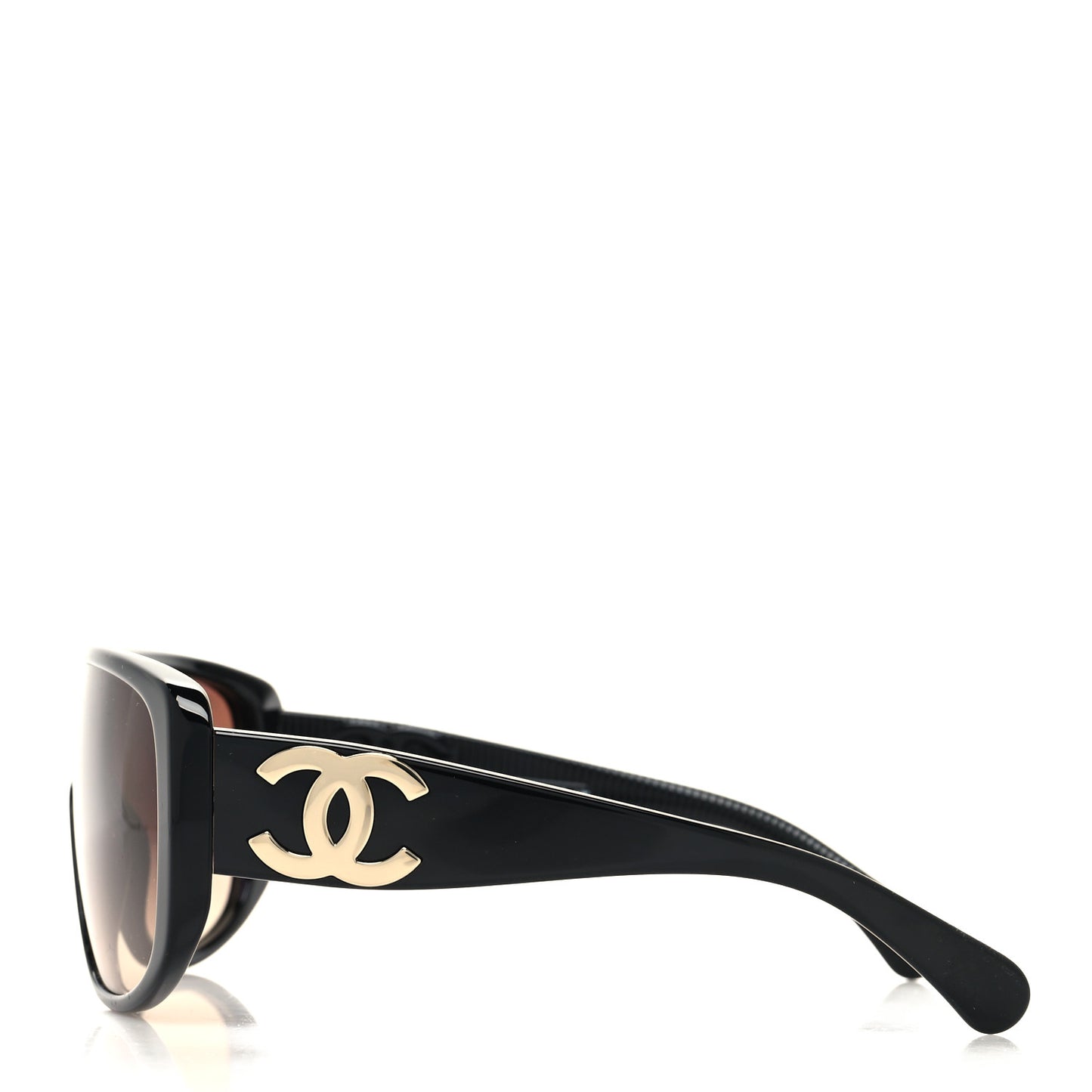 Acetate Shield Sunglasses 5495 Black