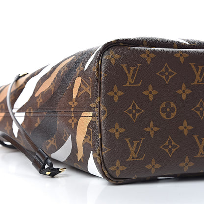 Louis Vuitton X LOL Monogram Neverfull MM Gold Silver 7 of 12