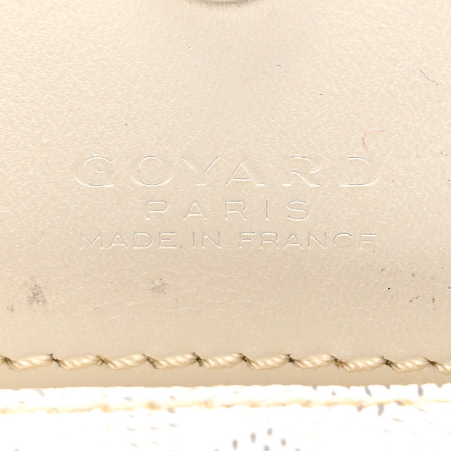 Goyardine Saint Louis PM White