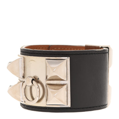 Hermes Box Collier de Chien CDC Bracelet S Black 1 of 6