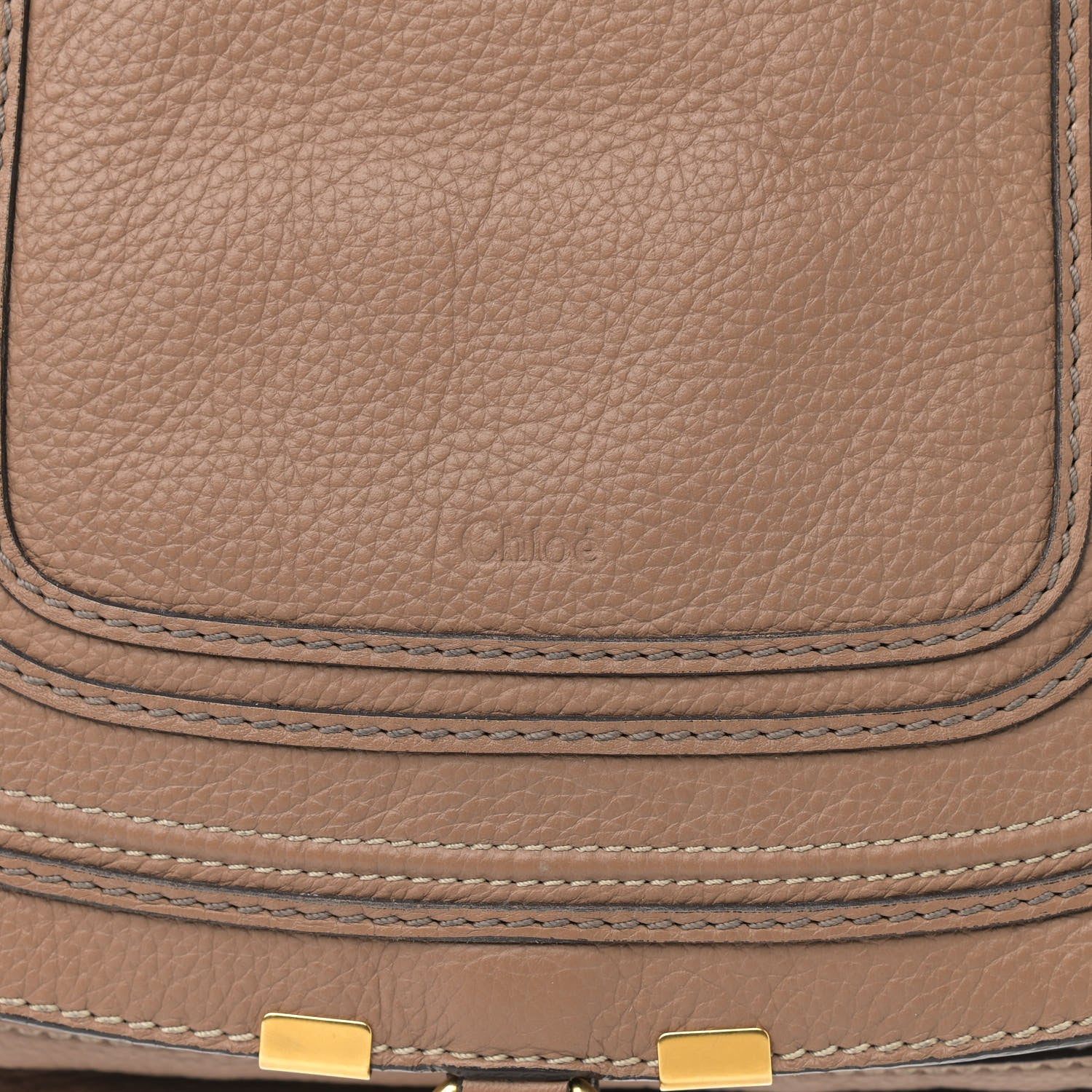 Chloe Calfskin Small Marcie Satchel Nut 8 of 16