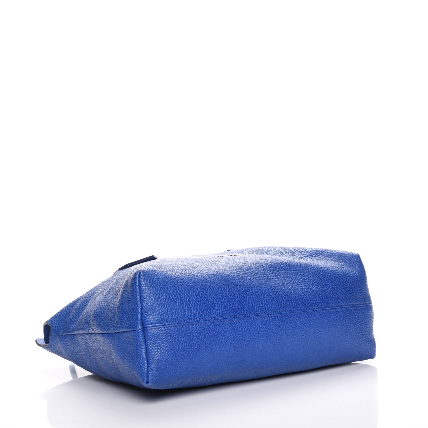 Burberry Grainy Calfskin Medium Baynard Tote Brilliant Blue 4 of 9
