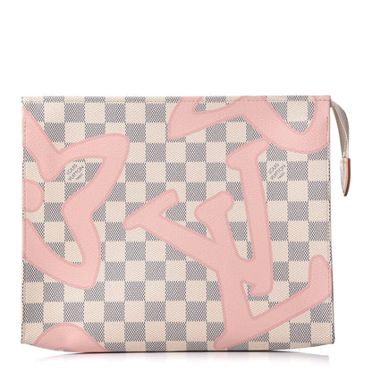 Louis Vuitton Damier Azur Tahitienne Toiletry Pouch 26 1 of 7