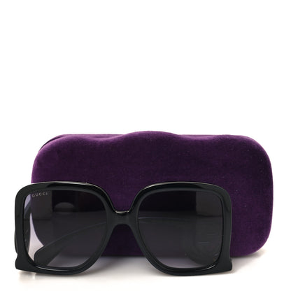 Gucci Acetate Rectangle Frame Sunglasses GG1326S Black 8 of 8