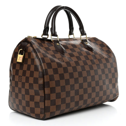 Louis Vuitton Damier Ebene Speedy 30 3 of 13