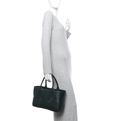 Bottega Veneta Nappa Maxi Intrecciato Small Arco Tote Inkwell 2 of 10