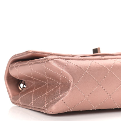Chanel Metallic Grained Calfskin Quilted 2.55 Reissue Mini Flap Copper Pink 9 of 10
